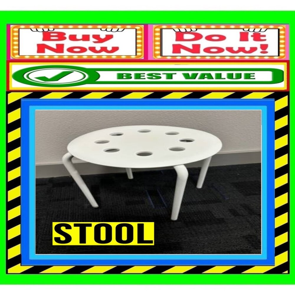 🛑 Contemporary ➕ STOOL Backless 🆒 CHAIR Stackable Bench Loft Style 💸 BUY NOW❗ - Picture 4 of 16